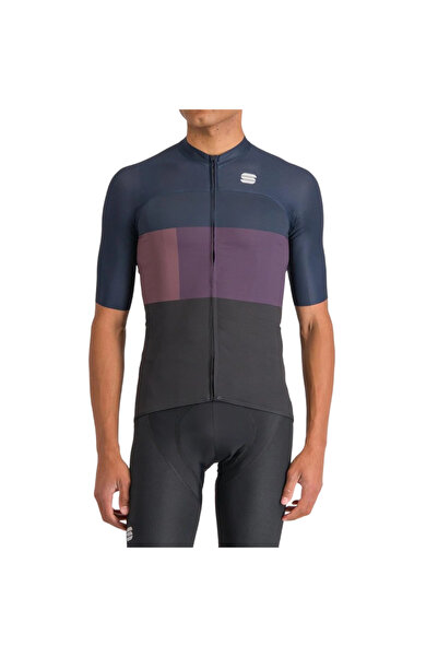 Sportful Tricou ciclism barbati Snap-Negru/Bleumarin-S