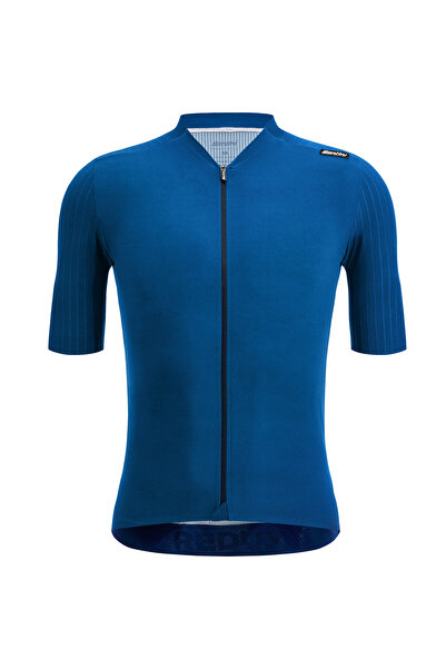 Santini Tricou ciclism barbati Redux Speed SS 2024-Albastru-XL