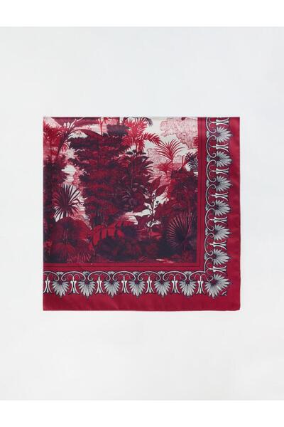 Jimmy Key Μικτό υφαντό κασκόλ με λουλούδια