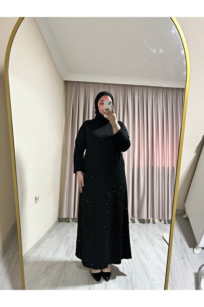 moda sadem Taşlı elbise