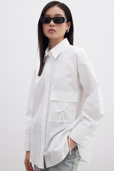 Manuka ΠΟΥΚΑΜΙΣΟ ΛΕΠΤΟΜΕΡΗΣ ΕΚΡΟΥ με ΚΕΝΤΡΩΜΑ ΤΣΕΠΗΣ