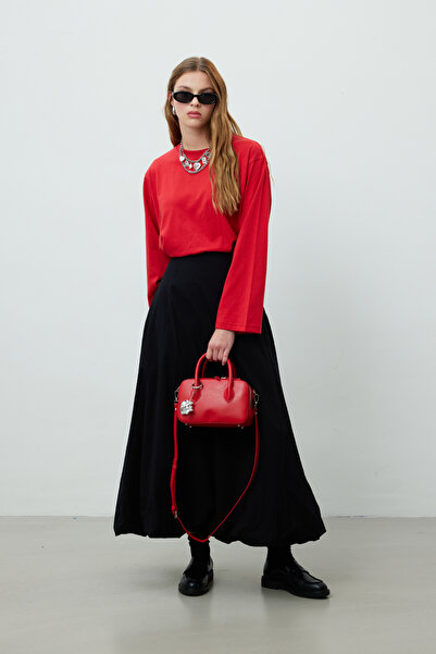 Manuka ΜΑΚΥΜΑΝΙΚΗ ΒΑΜΒΑΚΙ ΚΟΚΚΙΝΟ ΜΠΛΟΥΖΑΚΙ ΥΠΕΡΜΕΓΕΘΕΣ