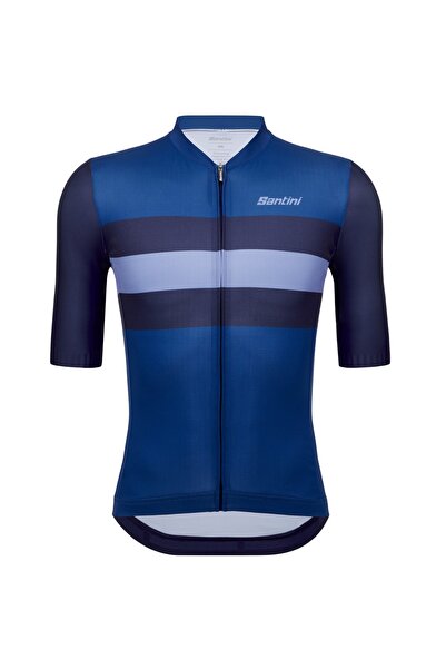 Santini Tricou ciclism barbati Sleek Bengal SS 2024-Albastru/Bleumarin-M