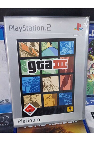 RockStar Games GTA 3 PLAYSTATİON 2 NİN ORJİNAL OYUNUDUR