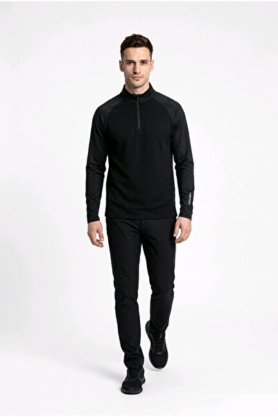 Macade Golf Tech Bomber Zip Erkek SW20211055 Siyah