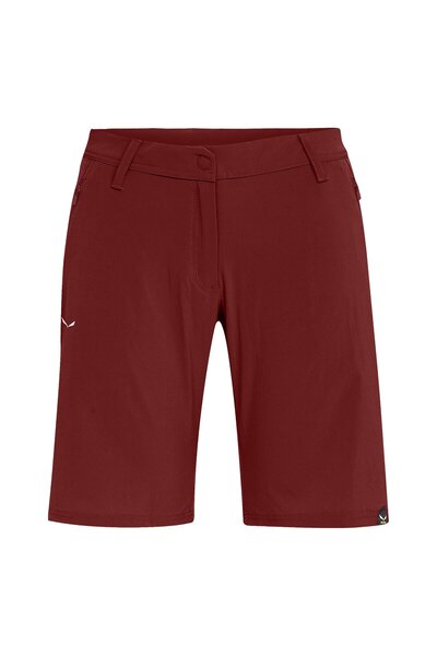 Salewa Pantaloni scurti trekking dama Talvena Durastretch-Grena-38/32