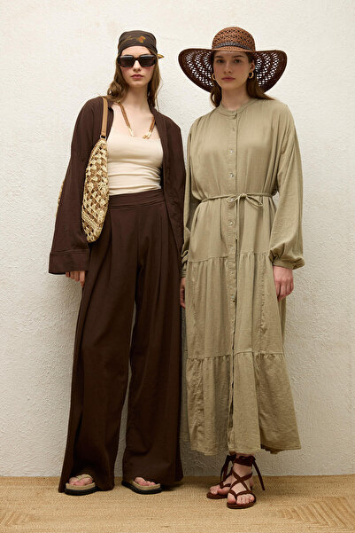 Manuka Çağla – Übergroßes Baumwollkleid