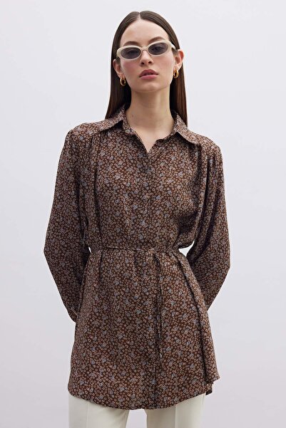 Manuka Πουκάμισο με ρετρό στυλ Βισκόζης