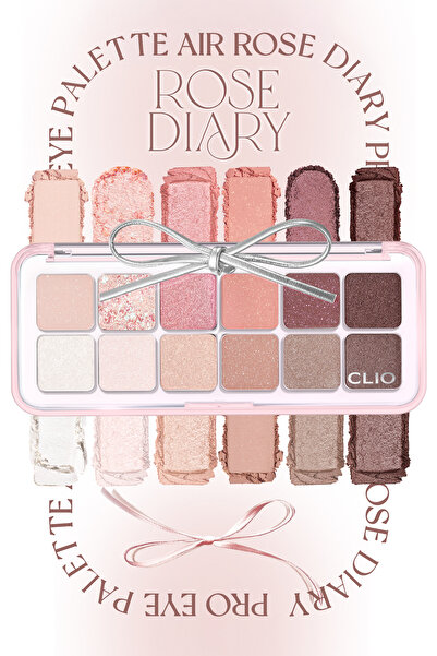 CLIO Hafif Dokulu Yoğun Renklere Sahip Göz Farı Paleti Pro Eye Palette Air (1...