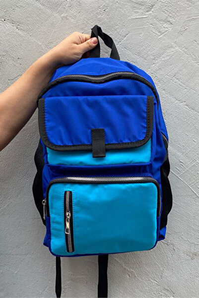 Köstebek Σακίδιο πλάτης σε μπλε ναυτικό χρώμα με τέσσερις θήκες - Με θήκη για...