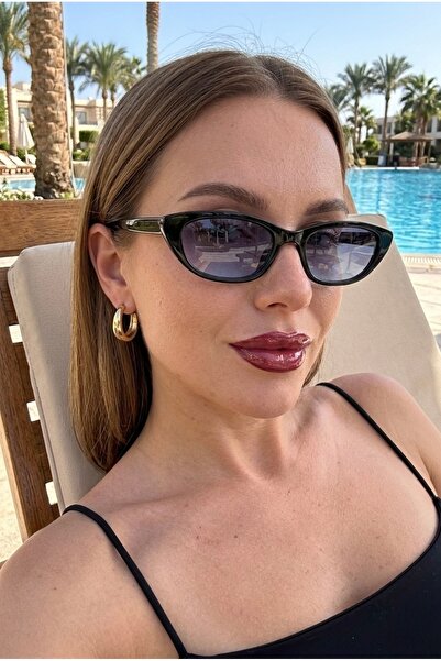 Goldmine بيلا فينتاج كات آي نظارة شمسية باللون الأسود والأزرق