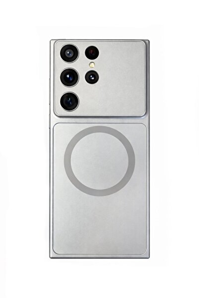 Vissona Samsung Galaxy S24 Ultra Uyumlu Kamera Korumalı Magsafe Wireless Şarj...