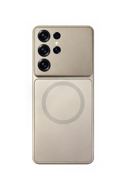 Vissona Samsung Galaxy S26 Ultra Uyumlu Kamera Korumalı Magsafe Wireless Şarj...