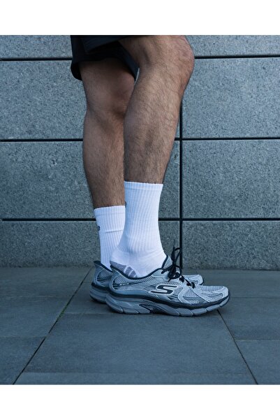 SKECHERS GO RUN ARCH FIT 2.0 Erkek Gri Koşu Ayakkabısı 221103 CCBK
