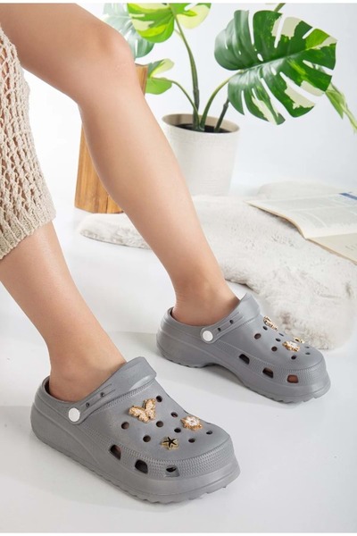 Kids Club Shoes Sonimix EZ0129-01 Sabo Doctor and Nurse Slippers - Thick Sole...