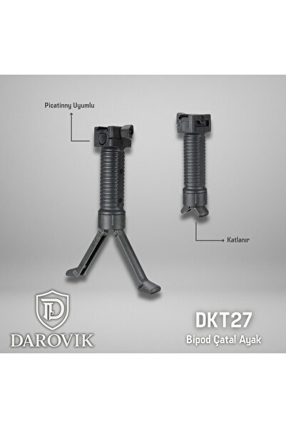 Darovik DKT27E Bipod Çatal Ayak Tutamak