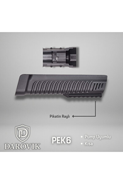 Darovik PEK6 Pikatin Raylı Kısa Manuel Kurmalı Model El Kundağı