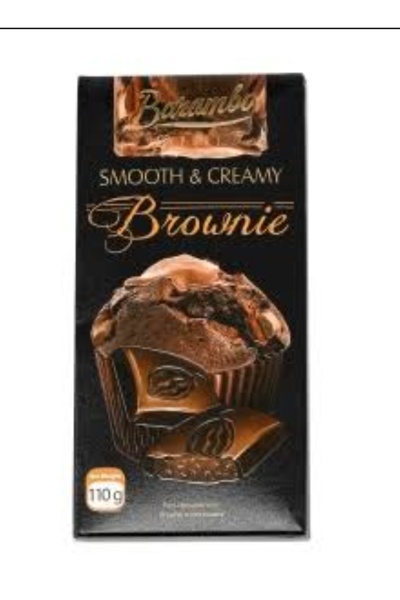 Kahvemiz Barambo Smooth Creamy Brownie Çikolata Bar 110g
