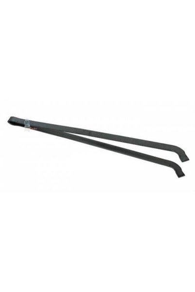 Lizbon Center Orta Boy 32Cm Dövme Çelik Soba Mangal Şömine Maşası Paslanmaz