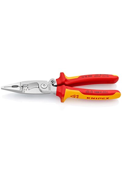 Genel Markalar Knipex elektrik tesisatı pensesi, krom kaplama, çok bileşenli ...