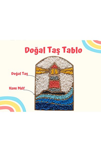 TAŞ TABLO KENDİN YAP ÇOCUK ETKİNLİK SETİ DIY