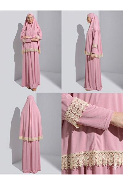 Defkay Γυναικείο φόρεμα προσευχής Hijab με φούστα δύο τεμαχίων