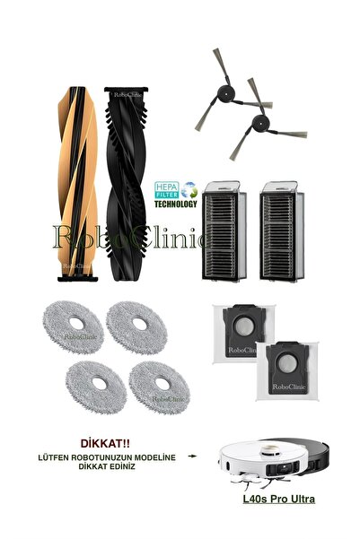 Roboclinic Dreame L40s Pro Ultra (RLL74CE) Ηλεκτρική σκούπα ρομπότ, συμβατή μ...