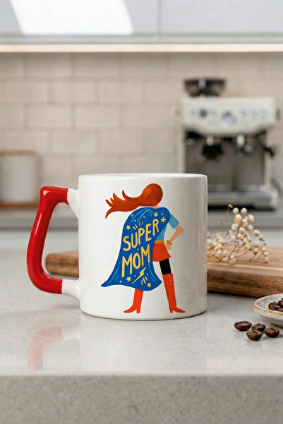 DeseneBak Anneye Özel Tasarım Kupa Bardak – Anneler Günü Konsept Baskılı Hedi...