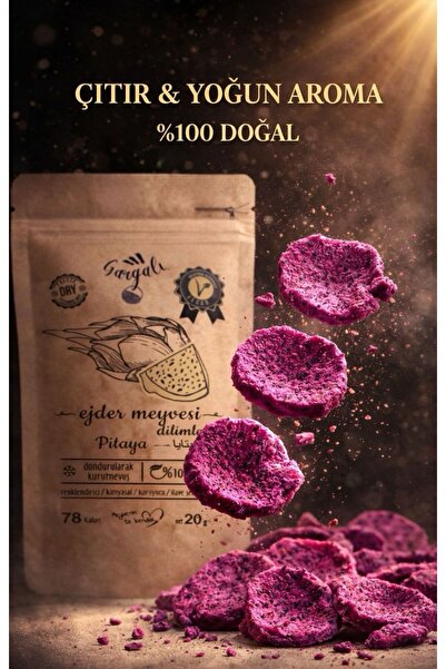 gargalı Ejder Meyvesi Meyve Cipsi Üretici Firmadan Dondurularak Kurutulmuş Fr...