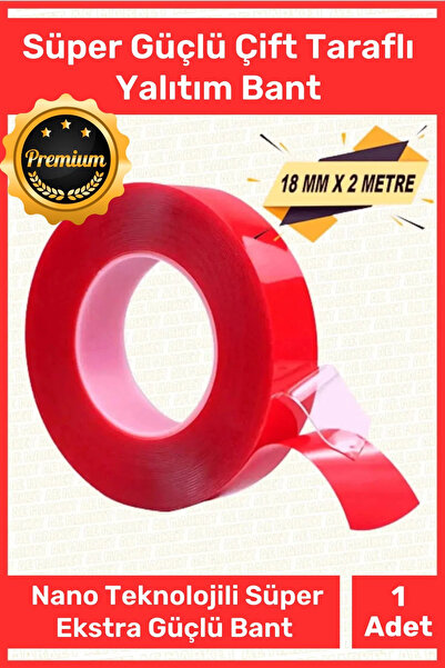 Premium Extra Strong Multi Purpose Double Sided Repair Glass Outdoor Mounting 2mt Silicone Clear Tape