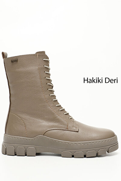 GÖNDERİ(R) Γυναικείες / Κορίτσια Mink Floater με φερμουάρ από καουτσούκ Γνήσι...