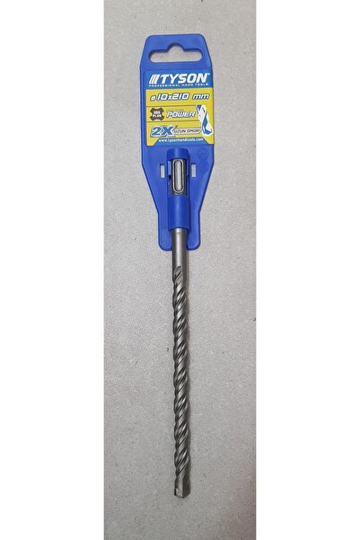SDS Matkap Ucu 10x210 mm TYS9227 Beton Delme Duvar Taş Mermer Delici TYSON