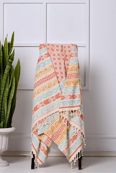 Ellia Soft %100 Pamuk Peştemal Plaj Havlusu Banyo Havlusu