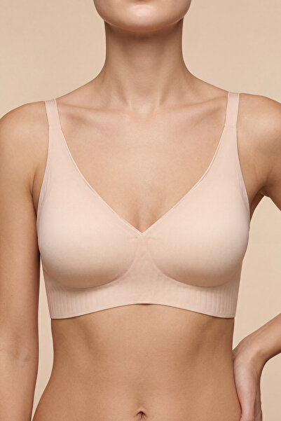 C&City Σουτιέν χωρίς μπανέλες, χωρίς ραφές, με επένδυση κοπής με λέιζερ CC417...