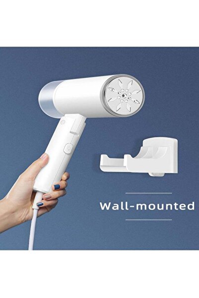 Arabest Wall-Mounted Foldable Handheld Steam Iron, Compact Travel Steamer wit...