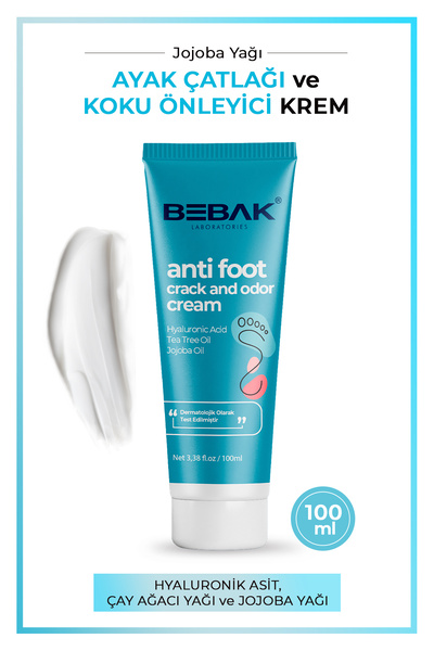 Bebak 100ml Anti-odor - Foot Care Cream