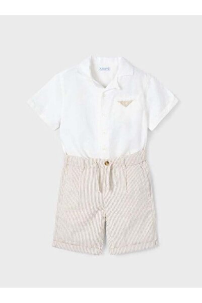MAYORAL Boy's 3231 Shorts Shirt 2-Piece Set Gkm0122