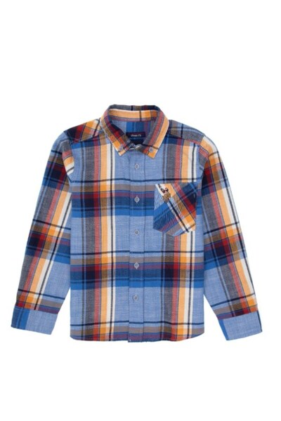 U.S. Polo Assn. ΑΓΟΡΙΣΤΙΚΟ ΠΟΥΚΑΜΙΣΟ 2247813 D-NARROKIDS ΥΦΑΝΤΟ