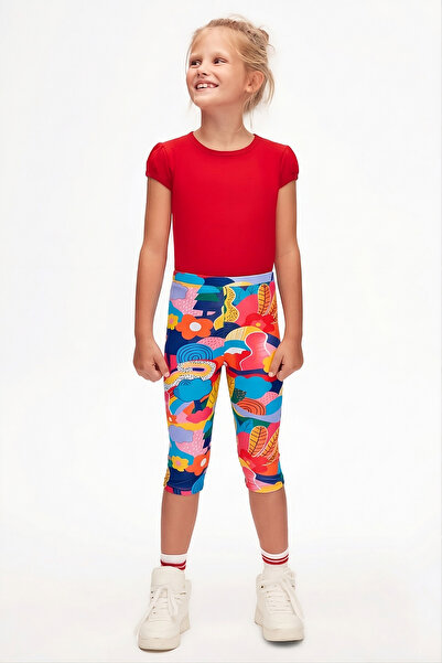 LOVETTI Κολάν Κάπρι με μοτίβο για κορίτσια Sunny Garden