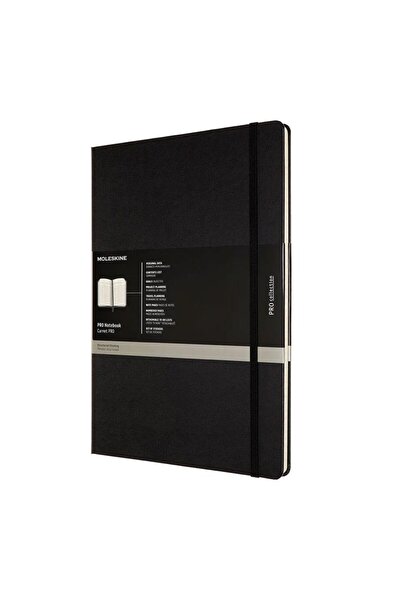 Moleskine Σκληρό εξώφυλλο PRO Notebook 21x29,7 Μαύρο