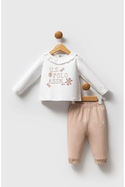 U.S. Polo Assn. U.S.Polo Assn Baby Girl 2-Piece Set Usb2722