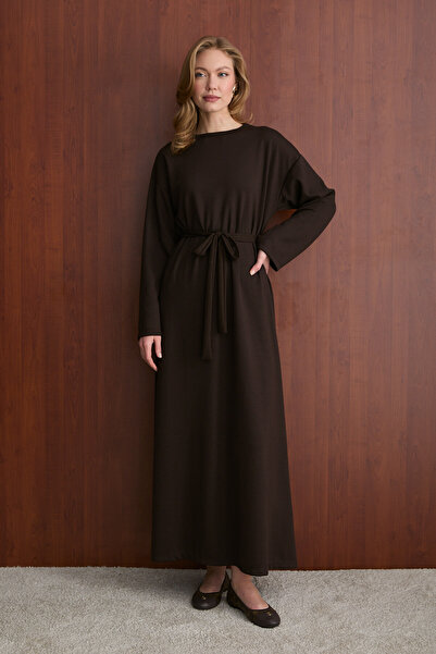 Melike Tatar Basic Modal Elbise 76-1004