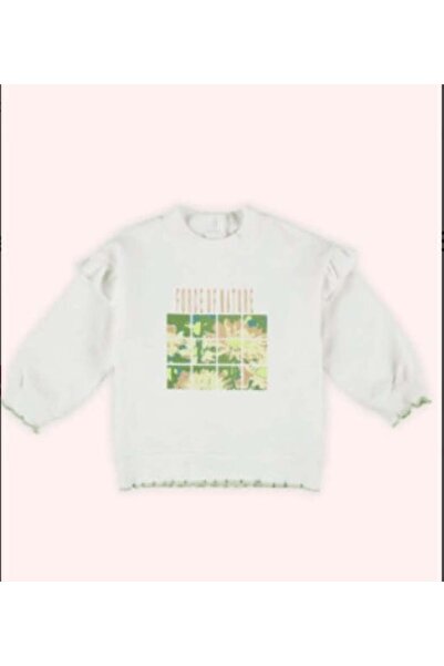 Panço Girl baby botanic garden sweatshirt gk7028