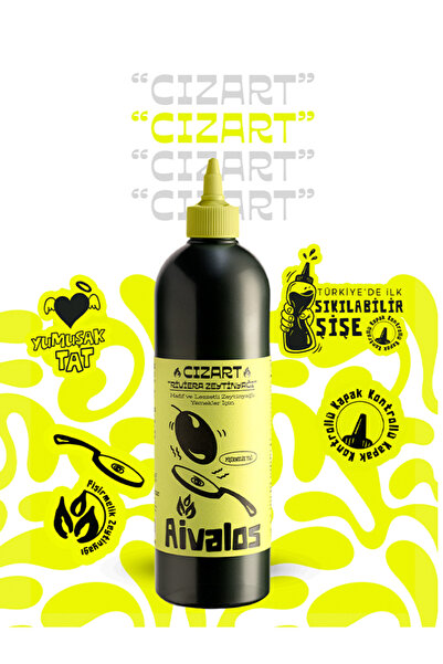 Aivalos Cızart Riviera Zeytinyağı 750 ml Kolay Kullanımlı Şişede