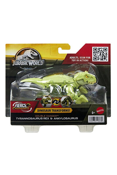 JURASSIC WORLD Değişim Serisi Çifte Tehlike Dinozor Figürleri Hlp05-hlp07