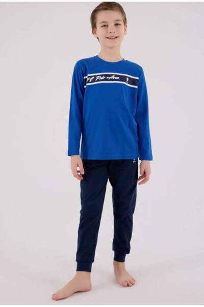 U.S. Polo Assn. طقم بيجامة للأولاد US2210-4