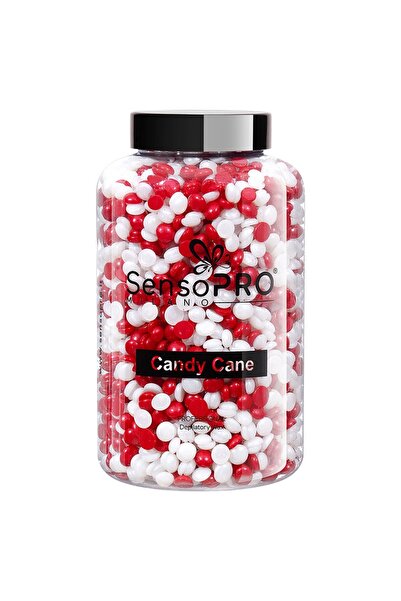 SensoPRO Milano Ελαστικό κερί αποτρίχωσης Candy Cane Professional, 400g