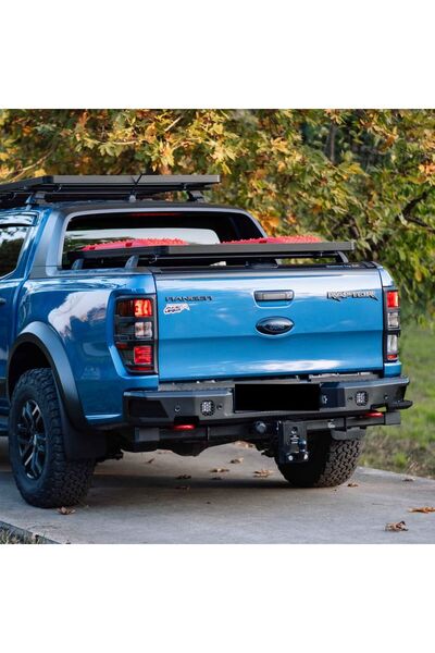 AksoyTuning Ford Ranger Uyumlu Yedek Parça Yeni Nesil Arka Demir Tampon AQM4W...