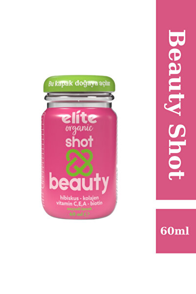 Elite Naturel Beauty Shot Fonksiyonel içecek Kolajen, Hibiskus İçerikli