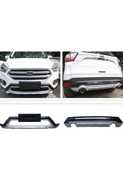 HasbeeParts Ford Kuga Uyumlu Yedek Parça 2016-2019 Ön ve Arka Tampon Koruma